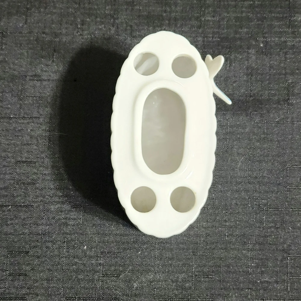 Vintage butterfly flower Japan  toothbrush holder
